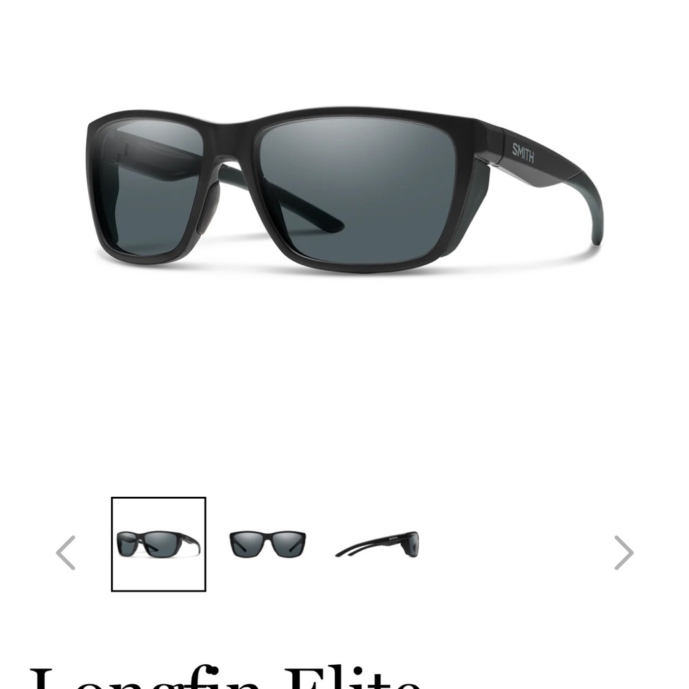 SMITH Black Men's Sunglasses